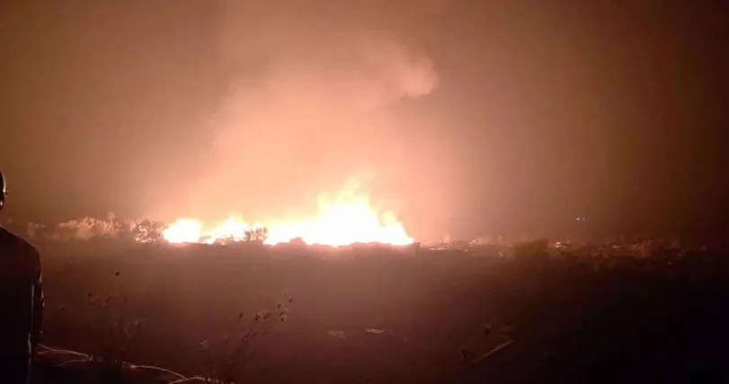 তাপবিদ্যুৎ কেন্দ্রে আগুন