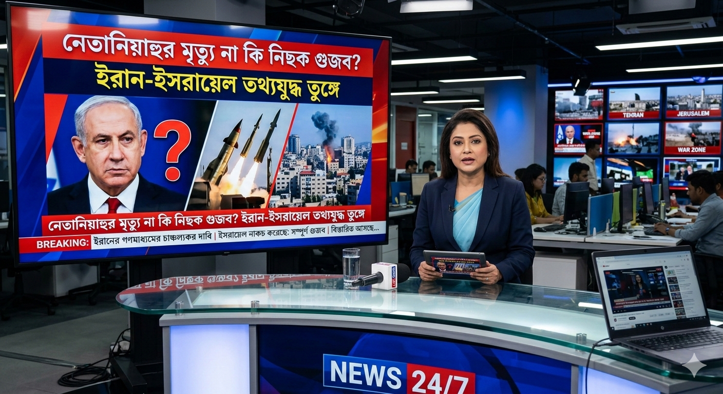 নেতানিয়াহু কি সত্যিই বেঁচে আছেন? যা বলছে ইরানি গণমাধ্যম