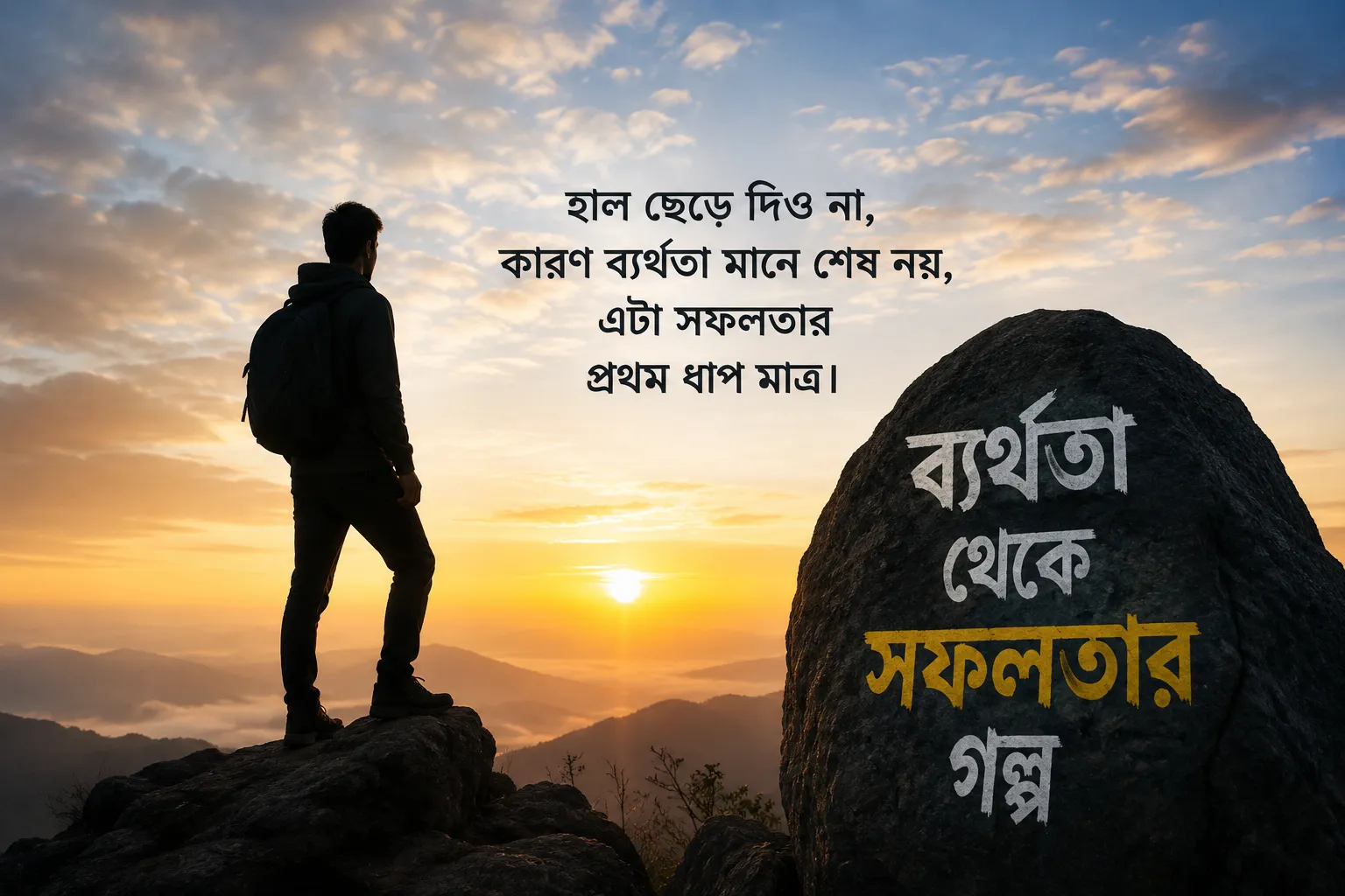 ব্যর্থতা থেকে সফলতার উক্তি