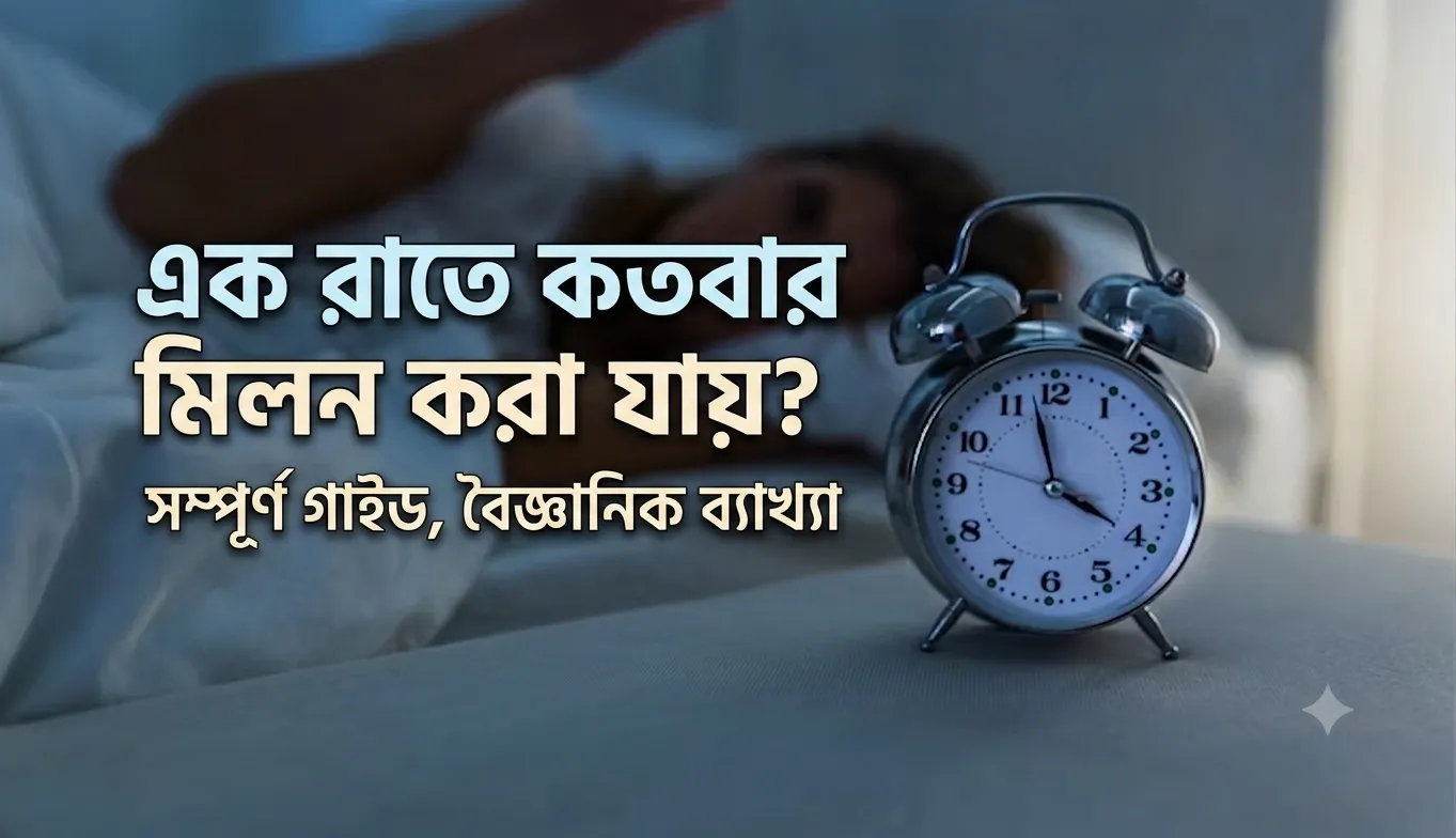 এক রাতে কতবার মিলন করা যায়