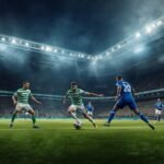 Celtic FC vs Rangers in a Scottish Premiership Old Firm football match at Celtic Park