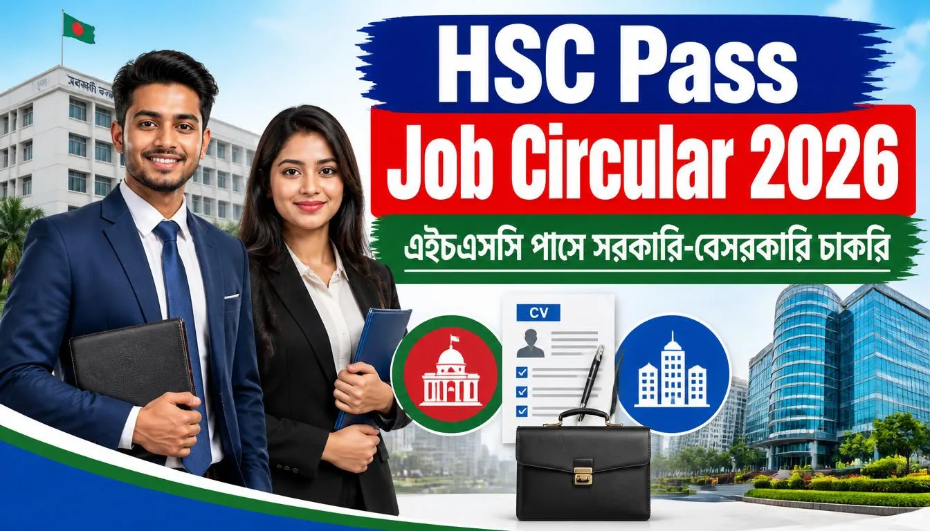 HSC Pass Job Circular 2026