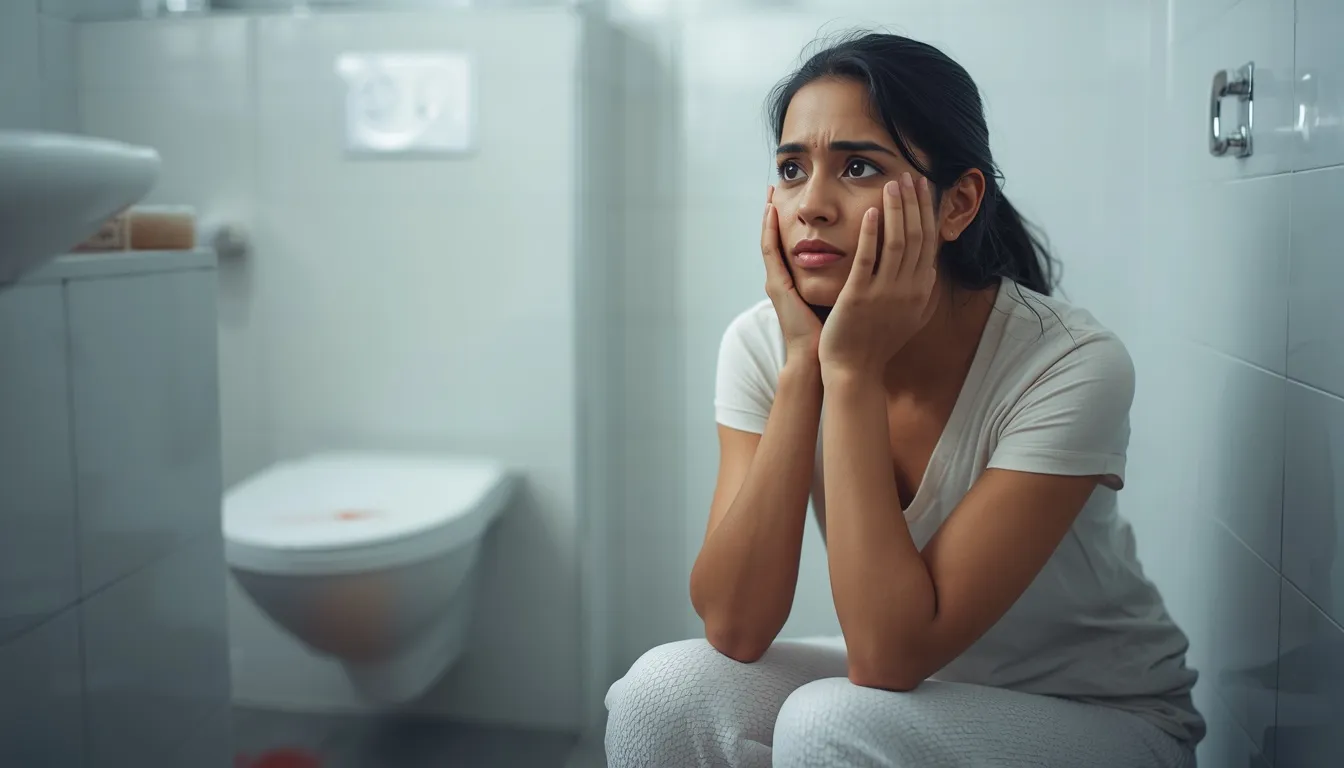 মহিলার পায়খানার সাথে রক্ত পড়া কিসের লক্ষণ