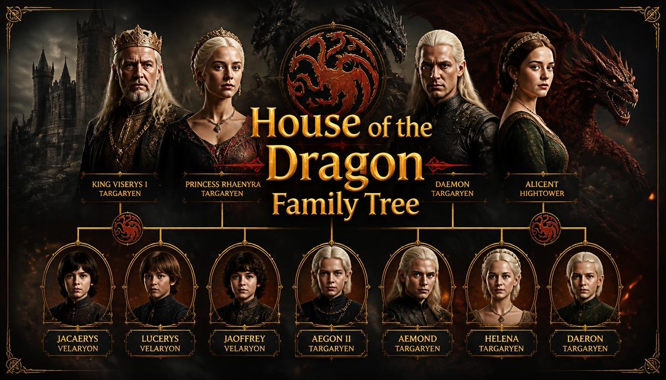 House of the Dragon Family Tree