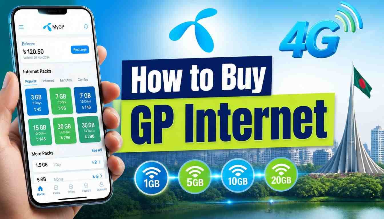 How to Buy GP Internet