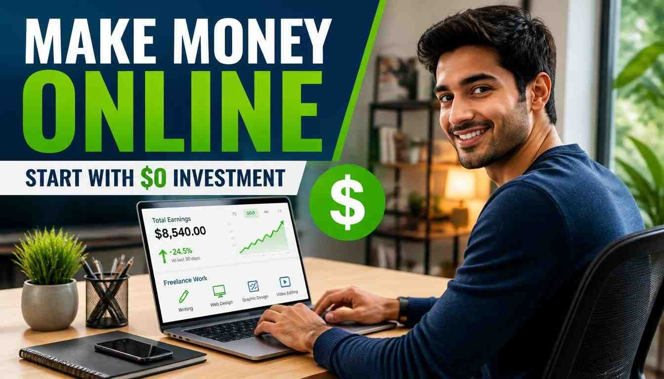 Make Money Online Without Any Investment