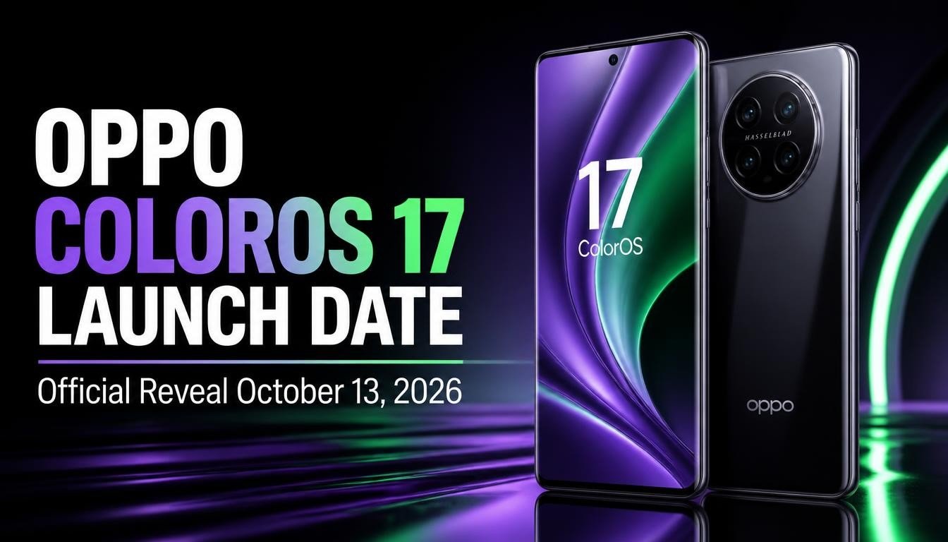 OPPO ColorOS 17 Launch Date