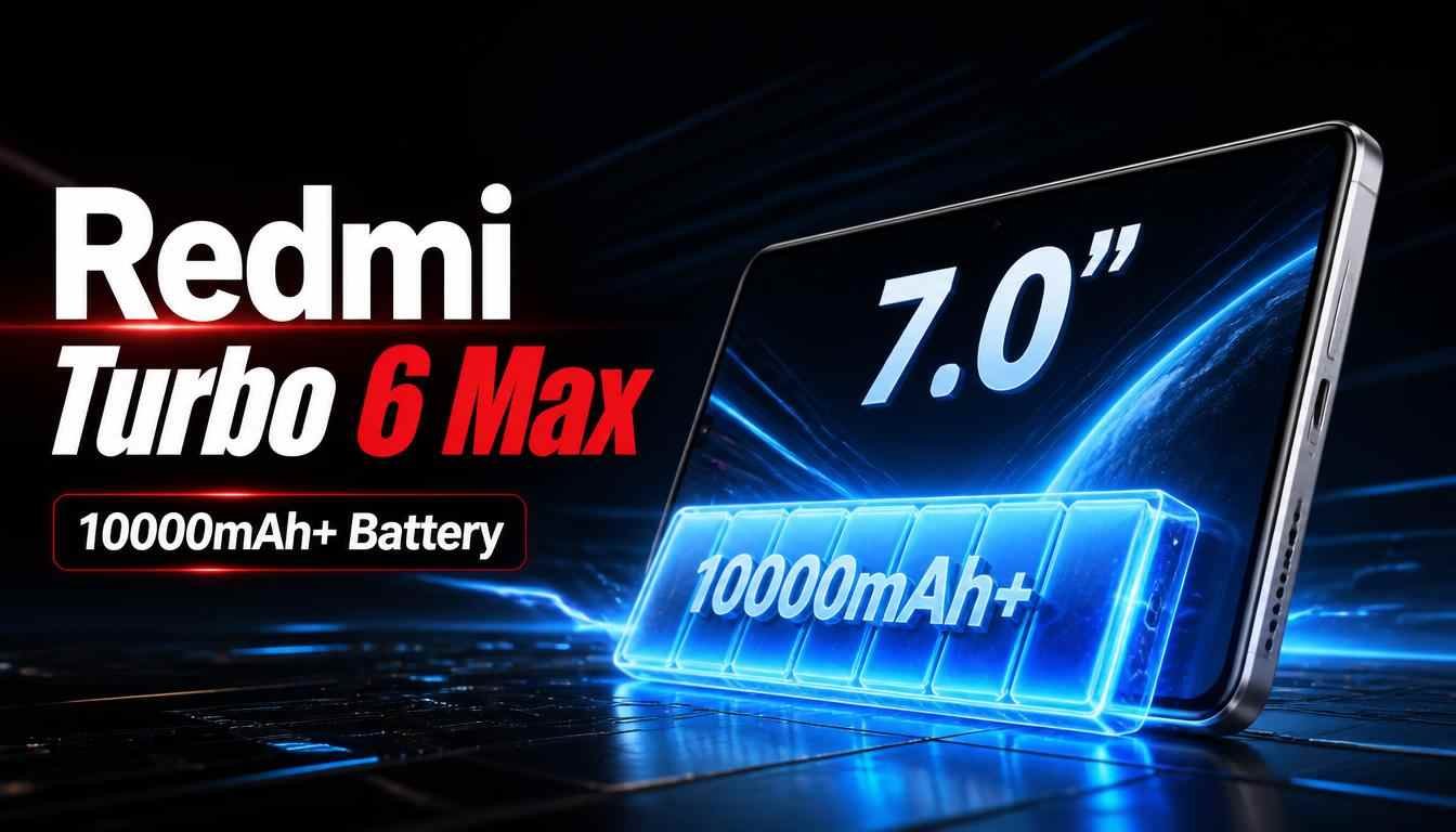 Redmi Turbo 6 Max